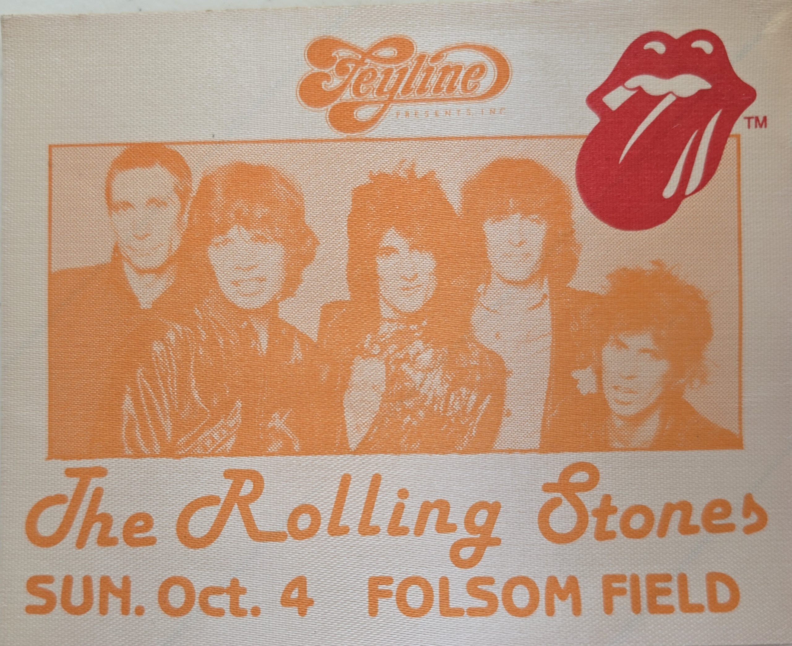 Backstage pass Rolling Stones