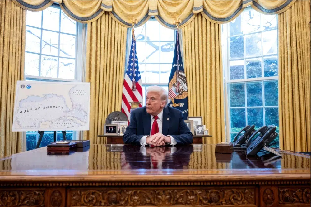 President Trump addressing voter fraud claims from the Oval Office